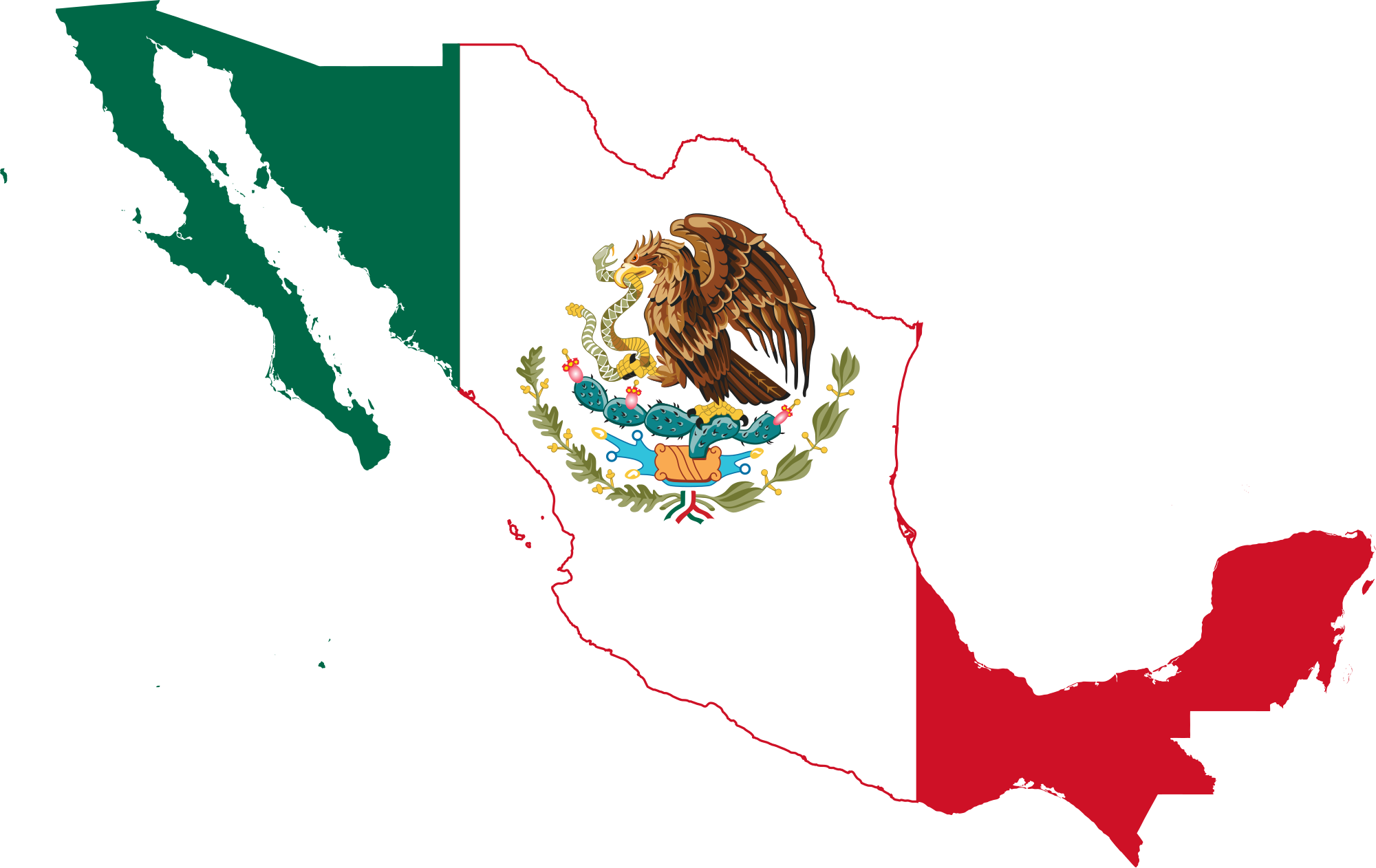 Imágenes De La Bandera De México Imágenes Chidas