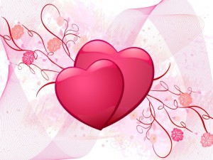 imagenes de corazones color rosa