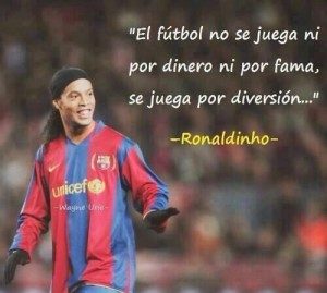 Frases Futbol Ronaldinho